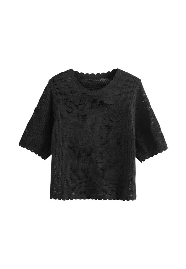 

Футболка стандартного кроя с коротким рукавом, круглым вырезом и принтом. Next, Black, Черный, Футболка стандартного кроя с коротким рукавом, круглым вырезом и принтом. Next, Black