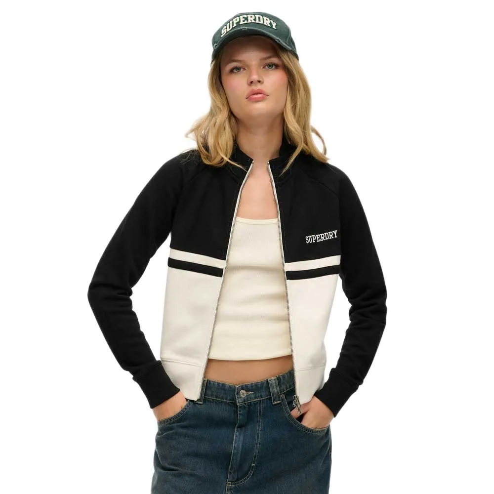 

Спортивная куртка Superdry Athletic Essentials Through, черный