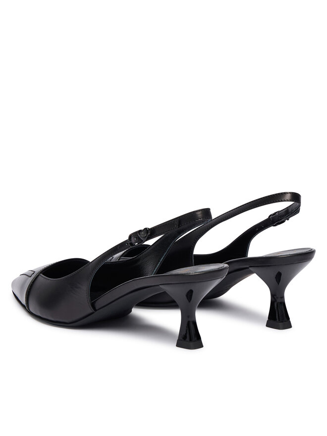 Туфли-лодочки JA10525G0NIA400A Love Moschino, черный — фото 3