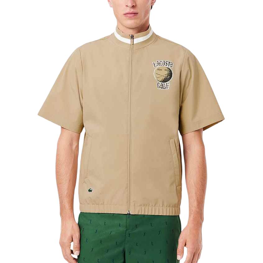 LACOSTE Куртка мужская молочно-коричневая, Milk Coffee/02S — фото 3