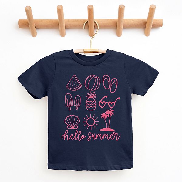 Футболка с коротким рукавом Hello summer chart youth The Juniper Shop — фото 2