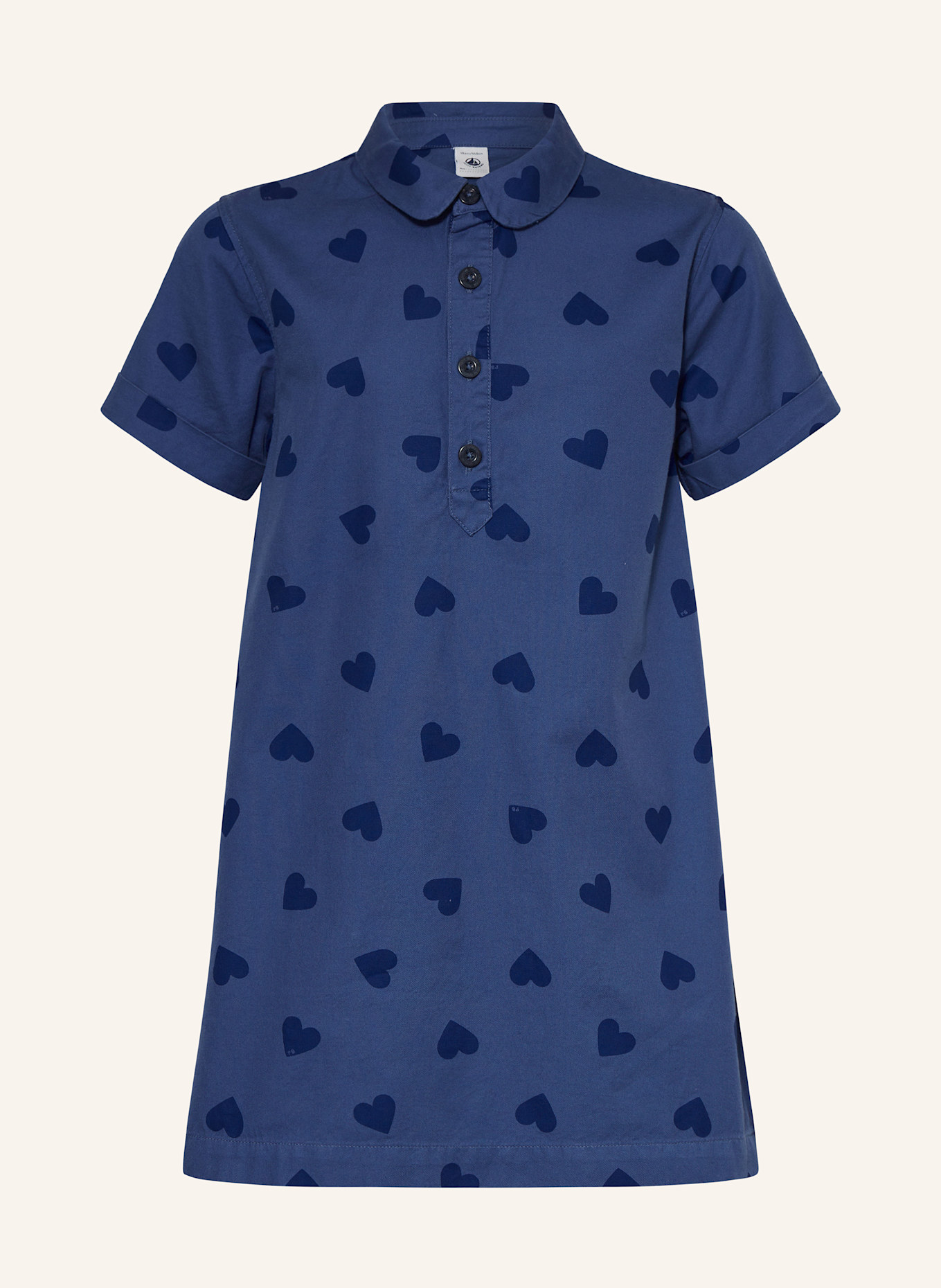 

Джинсовое платье Petit Bateau, мультиколор