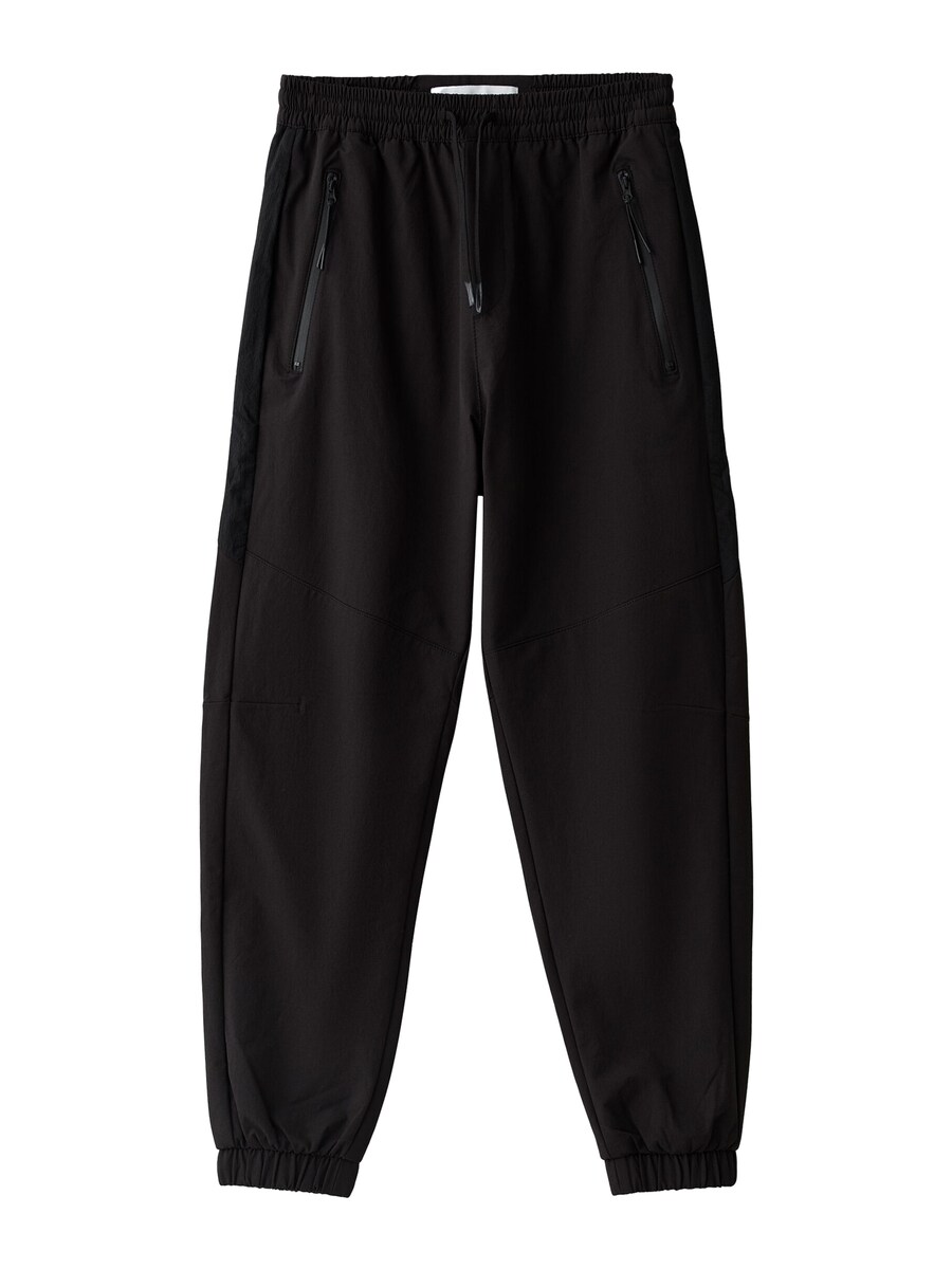 

Тканевые брюки Bershka Tapered Pants, черный