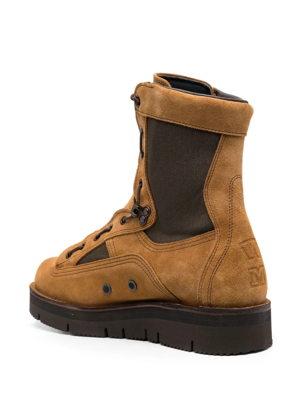 Ботинки в стиле милитари из коллаборации с Danner White Mountaineering, коричневый — фото 3