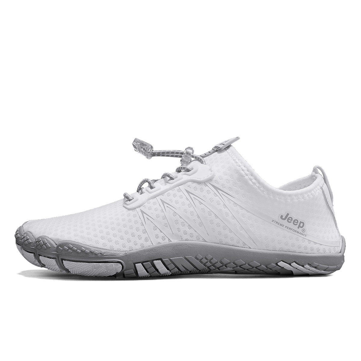 

Мужские треккинговые ботинки River с устойчивой к запахам, дышащей и износостойкой амортизацией Jeep, белый