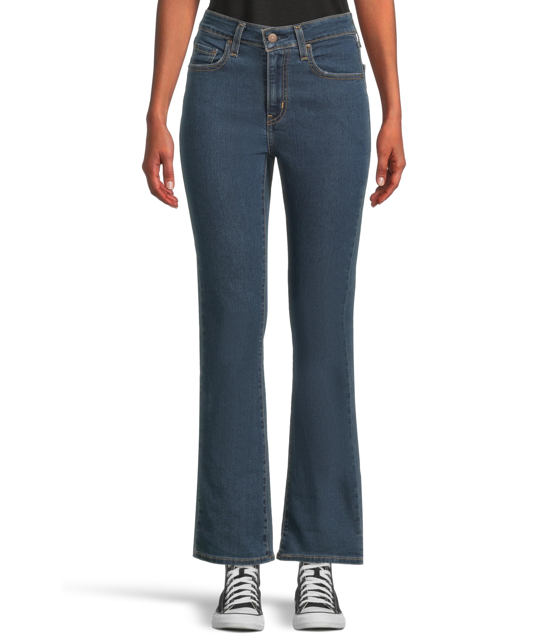 

Джинсы Levi's Womens 725 Heritage Bootcut Zip, цвет Is It Denim