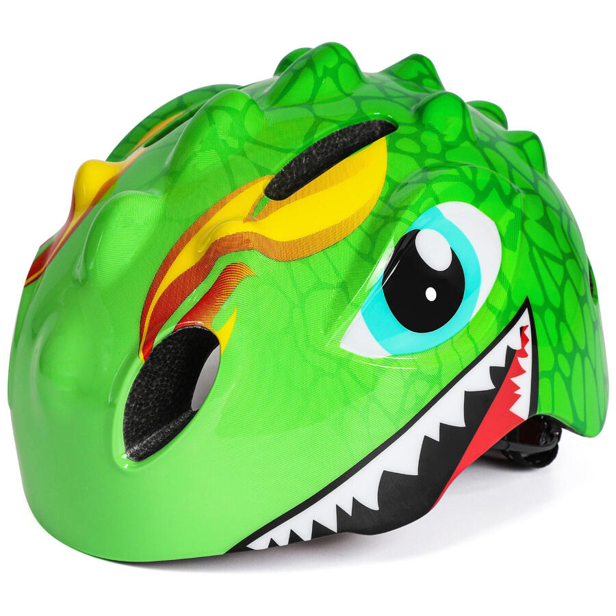 

PRO SPORT LIGHTS Детский велосипедный шлем, светло-зелёный - Детский шлем Dino, XS 46/51 см