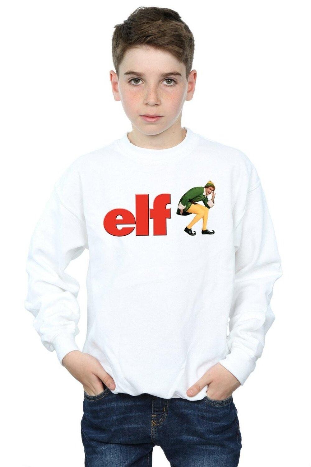 

Толстовка с логотипом Elf, белый