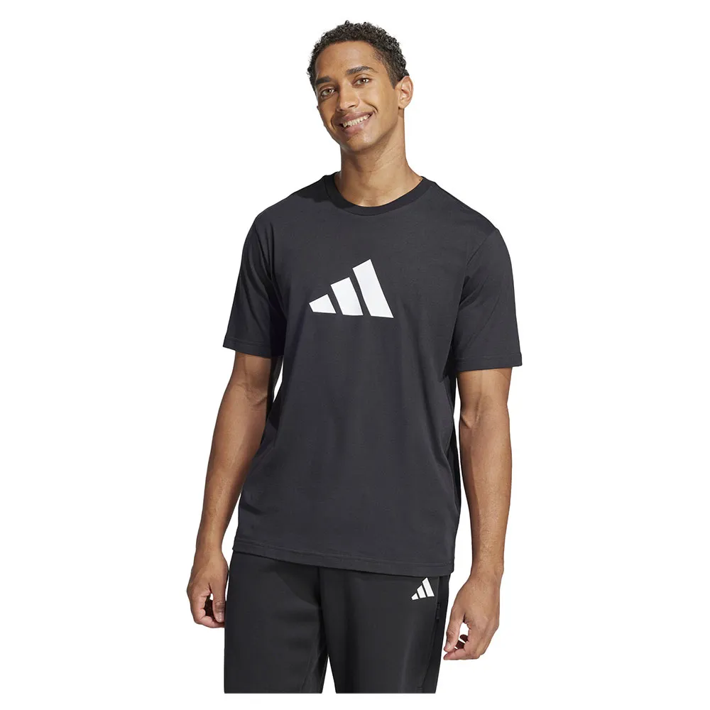 

Футболка с коротким рукавом adidas Future Icons 3 Bar Logo, черный