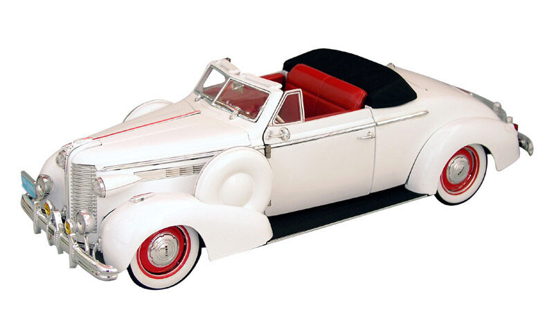 

Бьюик 1938 белый, модель BUICK