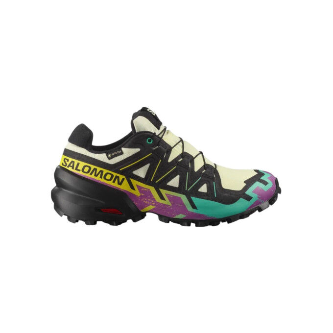 

Кроссовки для трейлраннинга SALOMON SPEEDCROSS 6 GORE-TEX женские - прозрачно-желтый / черный / водопад