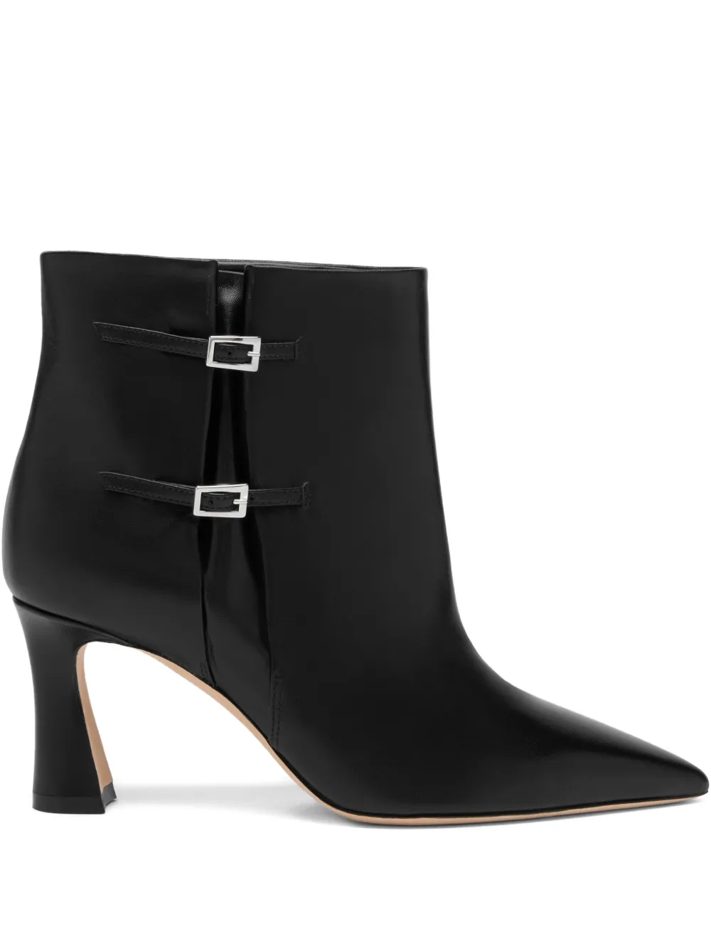 Ботильоны Norma 70 с пряжкой Malone Souliers, черный