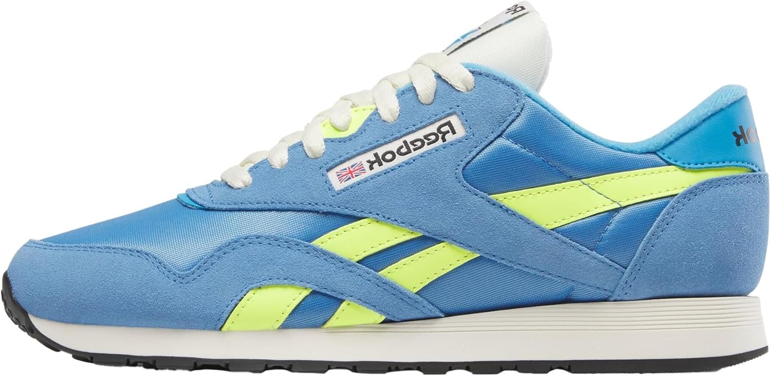 

Мужские кроссовки Reebok Classic Nylon, синий/желтый