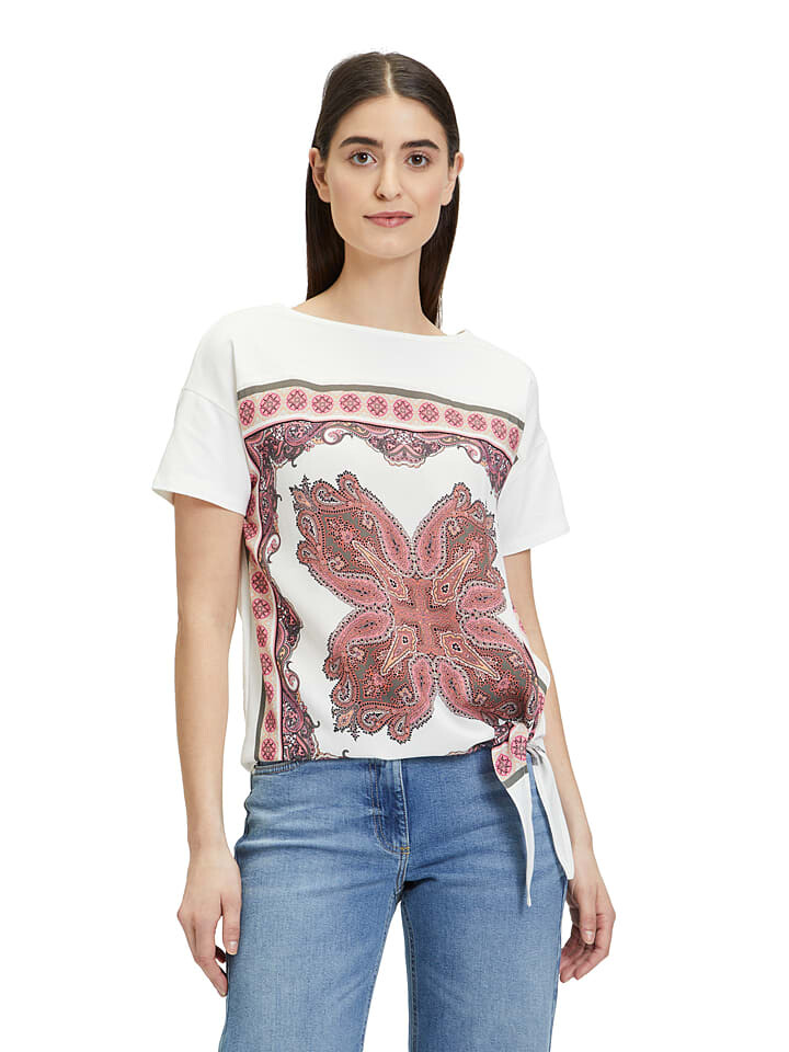 

Футболка Betty Barclay Shirt, цвет Weiß/Khaki