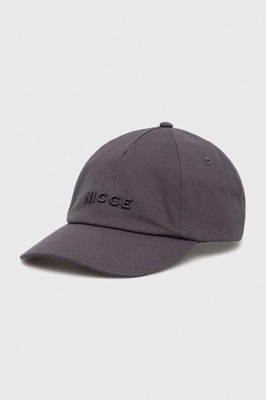 

Хлопковая бейсболка Nicce, серый