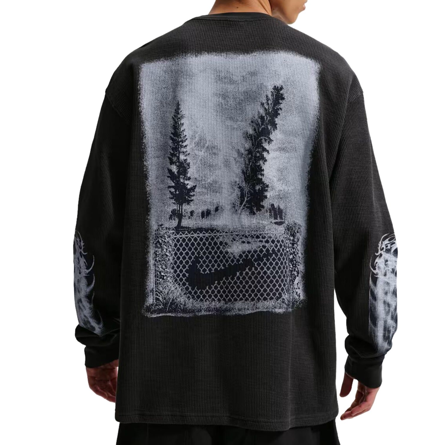 Термофутболка Nike Sportswear 'Off Noir' — фото 2
