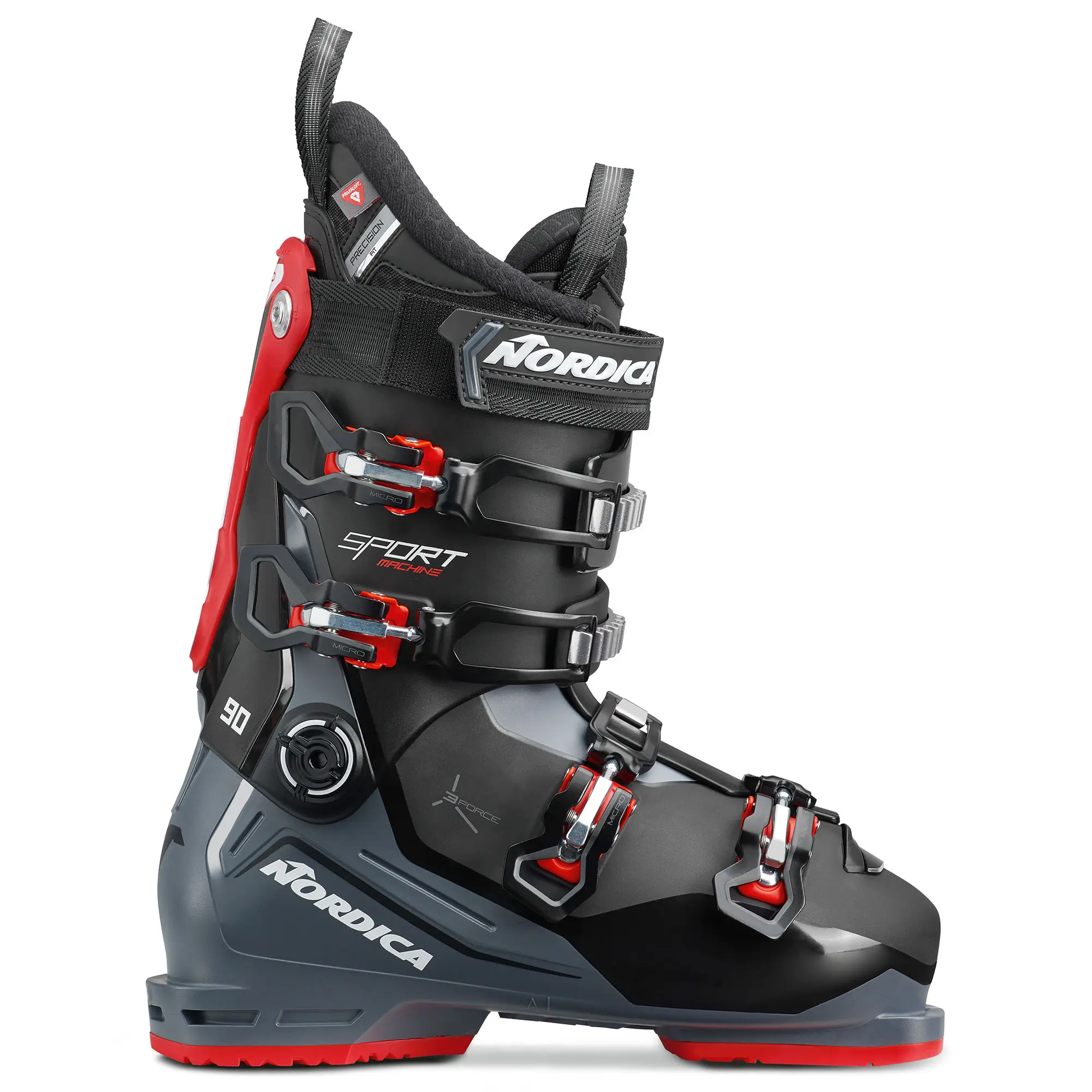 

Мужские лыжные ботинки Sportmachine 3 90 '25 Nordica, Black/Red