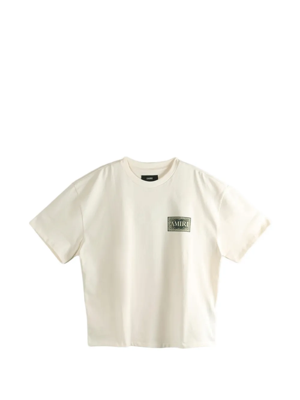 

Футболка с логотипом Amiri, бежевый