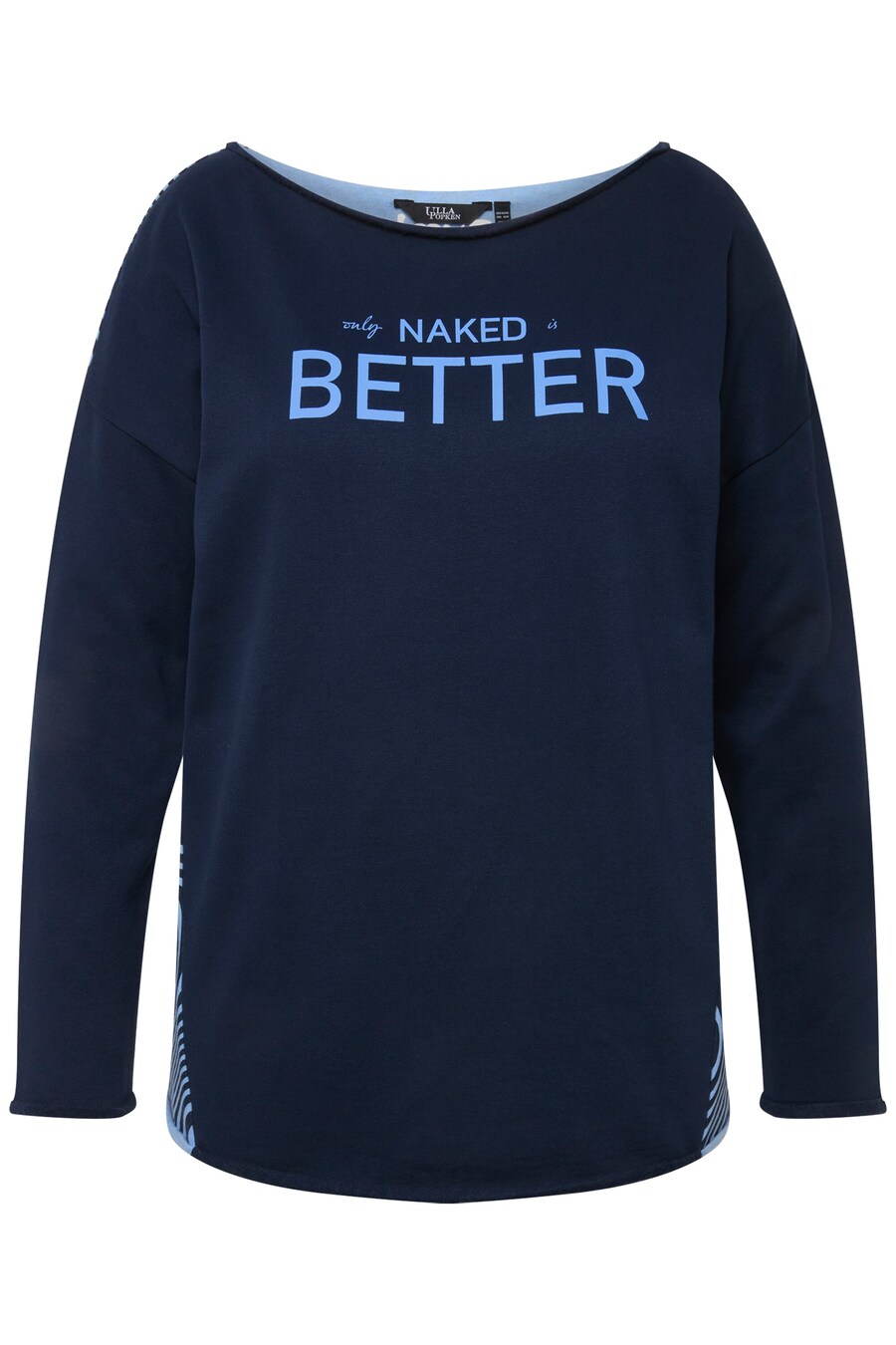 

Свитер Ulla Popken Sweatshirt, ночной синий