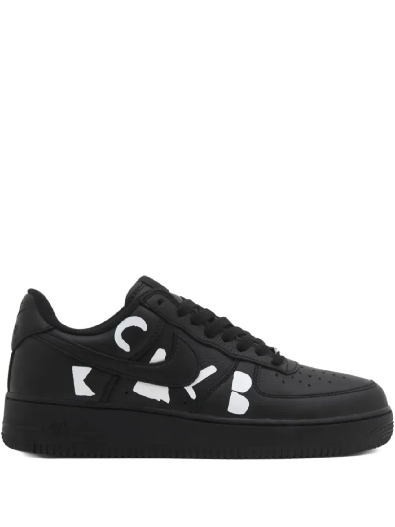 Кроссовки Comme Des Garçons x Nike Air Force 1 Low, черный