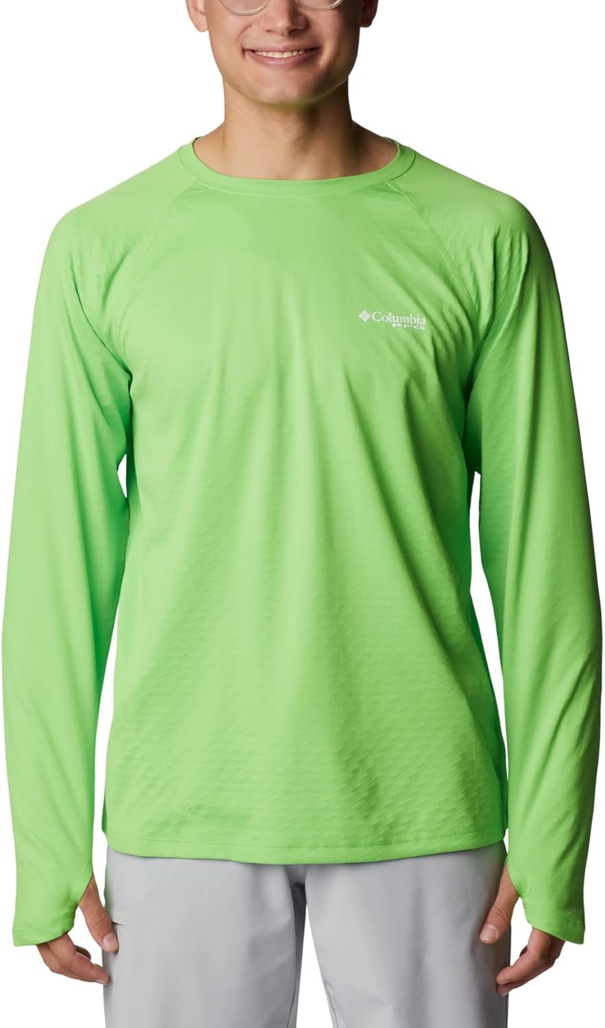 

Columbia мужская футболка PFG Zero Rules с длинным рукавом, Green Mamba, Зеленый, Columbia мужская футболка PFG Zero Rules с длинным рукавом, Green Mamba