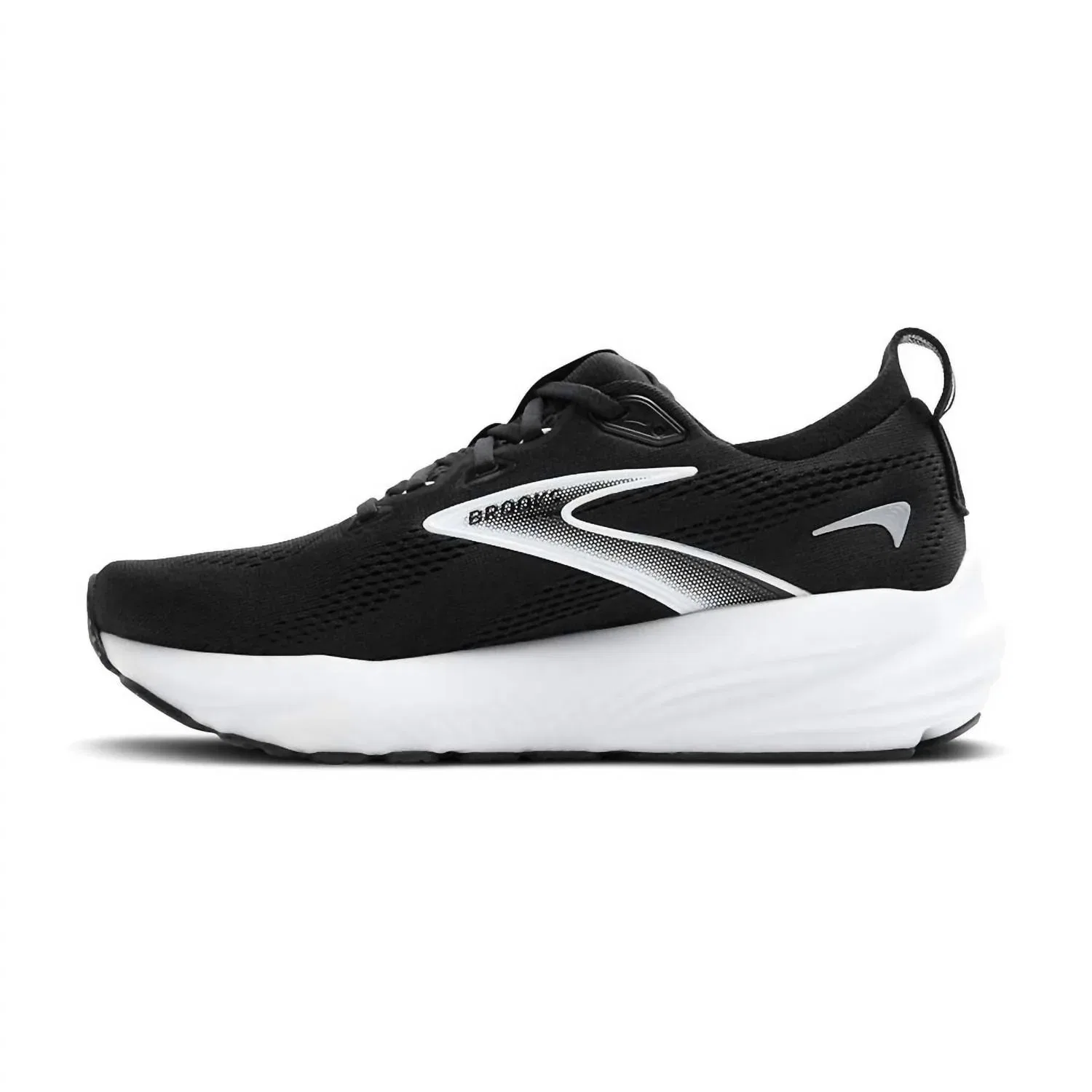 BROOKS Мужские беговые кроссовки Glycerin GTS 22, черно-серо-белые — фото 2
