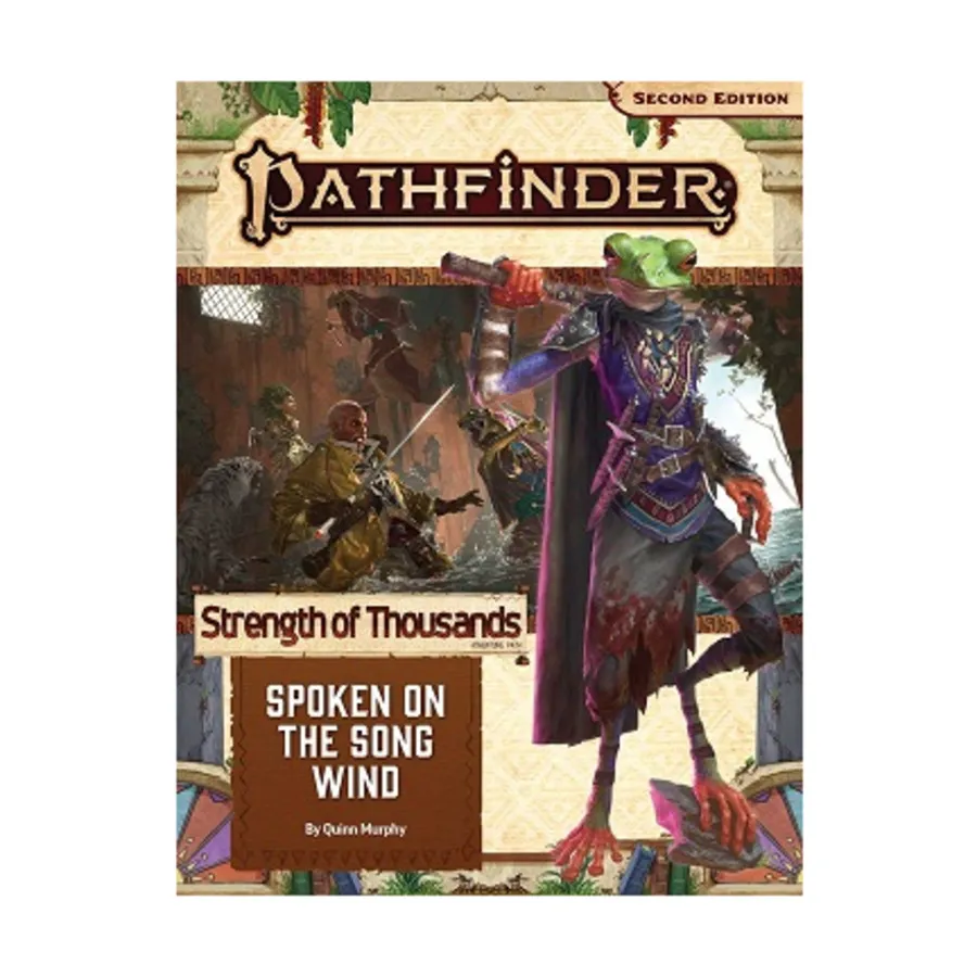 

#170 "Strength of Thousands #2 - Spoken on the Song Wind", Pathfinder Roleplaying Game (2nd Edition) - Adventure Path #145 - #174, мягкая обложка