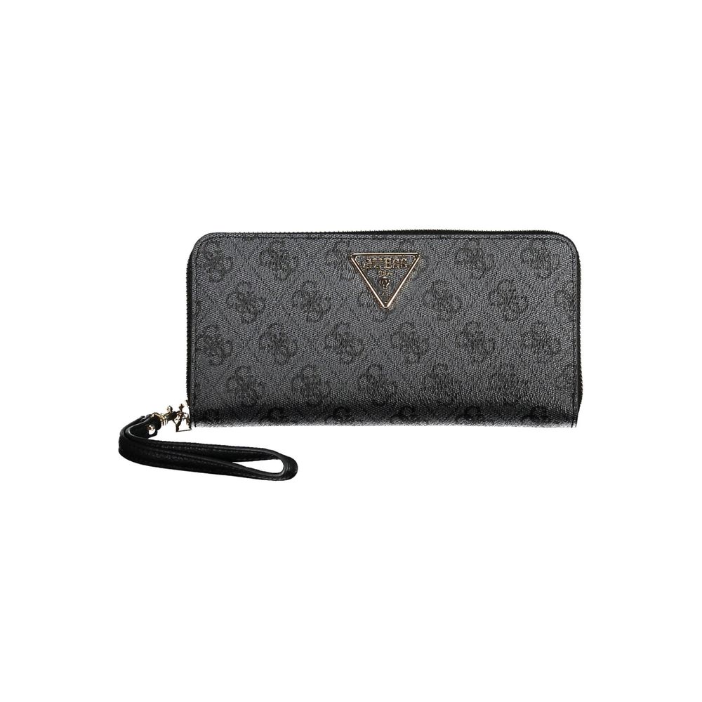 

Шикарный черный полиэтиленовый кошелек с логотипом Guess Shoes