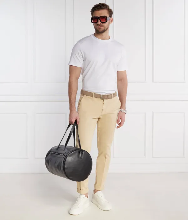Современная минималистичная футболка Loose fit Calvin Klein, белый — фото 2