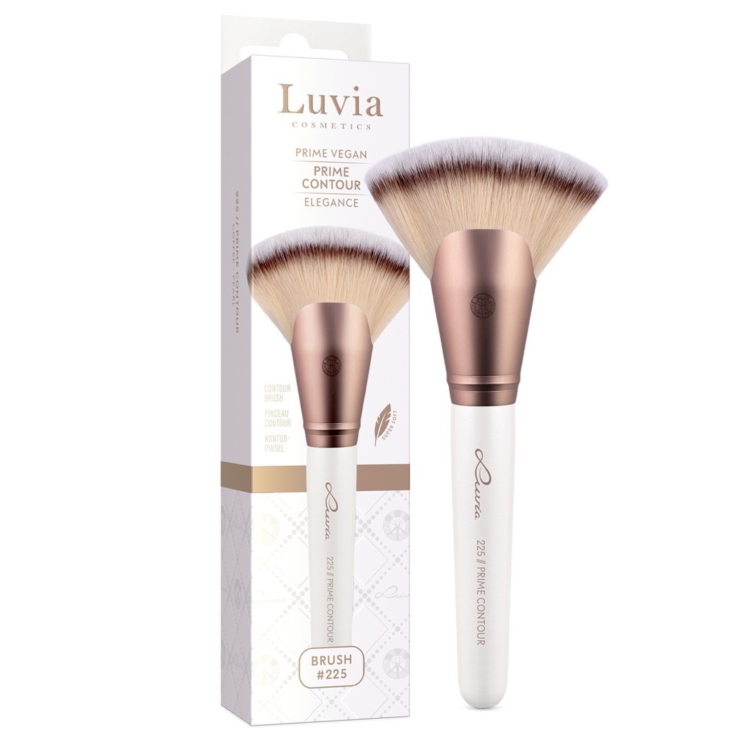Кисть для лица prime vegan prime contour Luvia, количество 1 шт. — фото 4