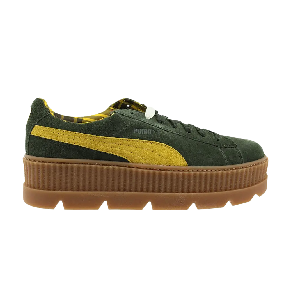 Кроссовки Fenty x Cleated Creeper Puma, зеленый