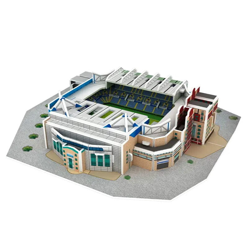 

Мини-футбольный стадион - STAMFORD BRIDGE - Chelsea FC - London 3D пазл 45 деталей HABARRI