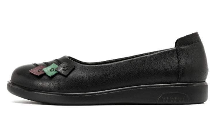 

Туфли женские повседневные Women's Casual Shoes Women's Black Aokang