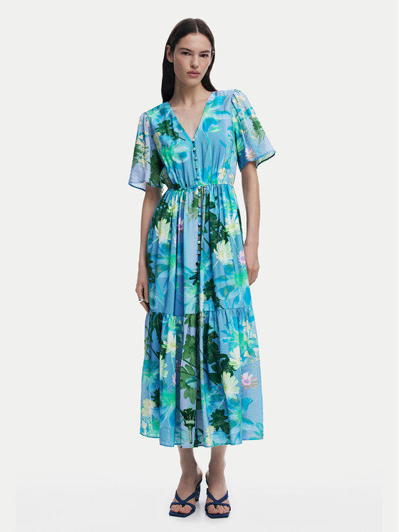 

Платье-Рубашка стандартный крой Nancy 25SWVW18 Desigual, синий