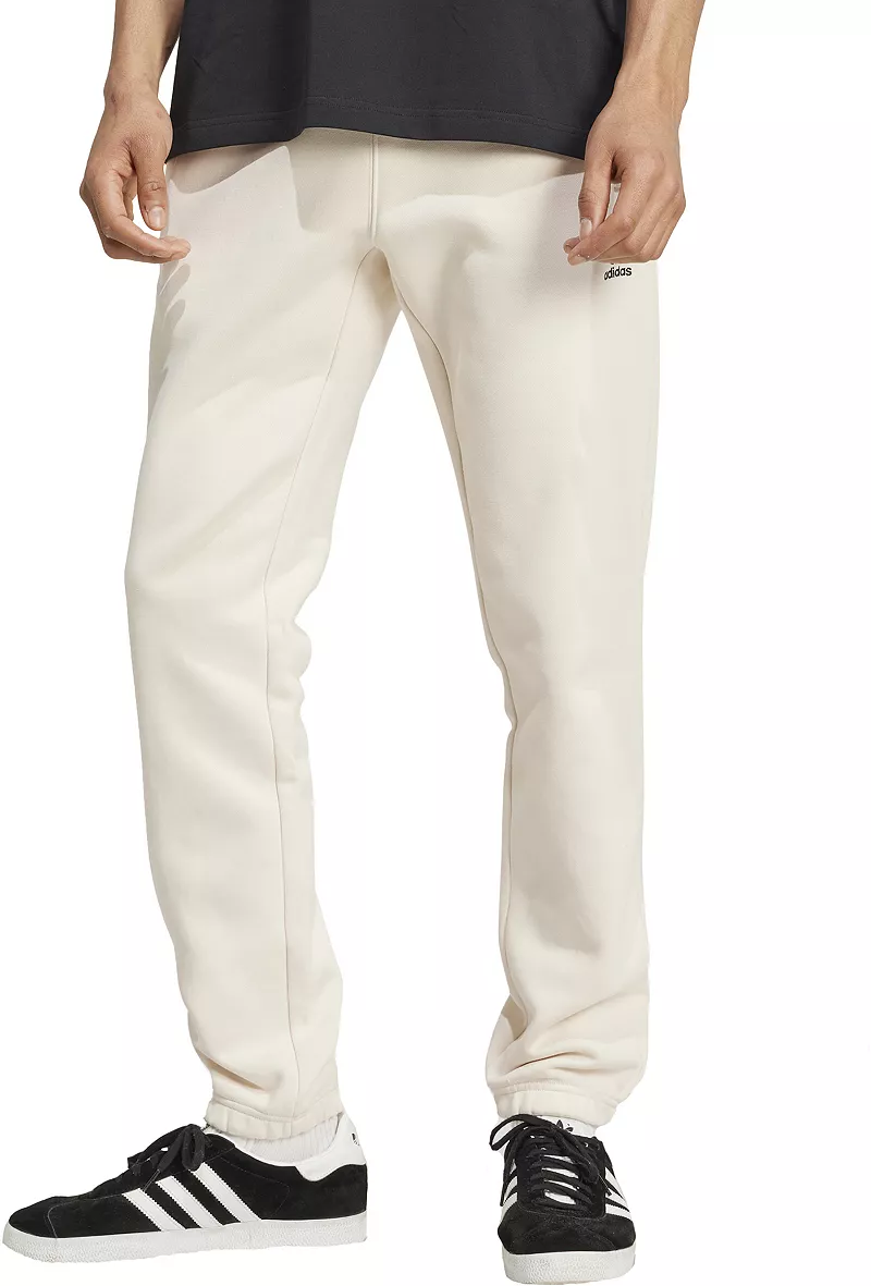

Мужские брюки Adidas Trefoil Essentials, цвет Wonder White