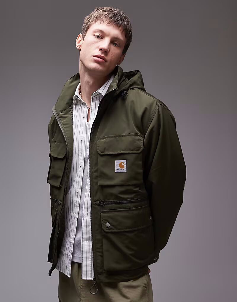 

Куртка Carhartt WIP irwin цвета хаки