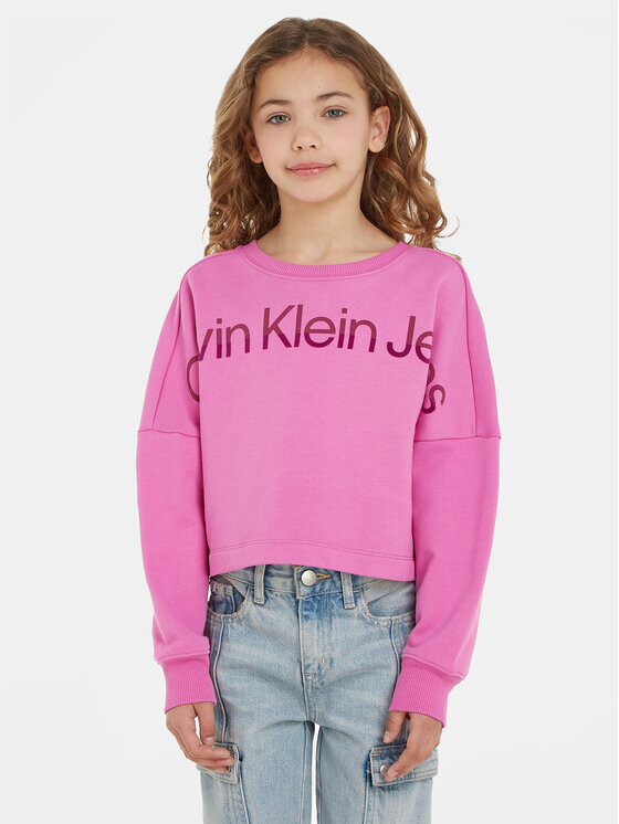 

Толстовка обычного кроя Calvin Klein, розовый
