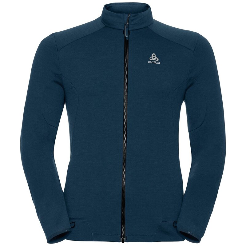 

Куртка-Мешок среднего слоя с застежкой-молнией Sierra Zip i Odlo, синий