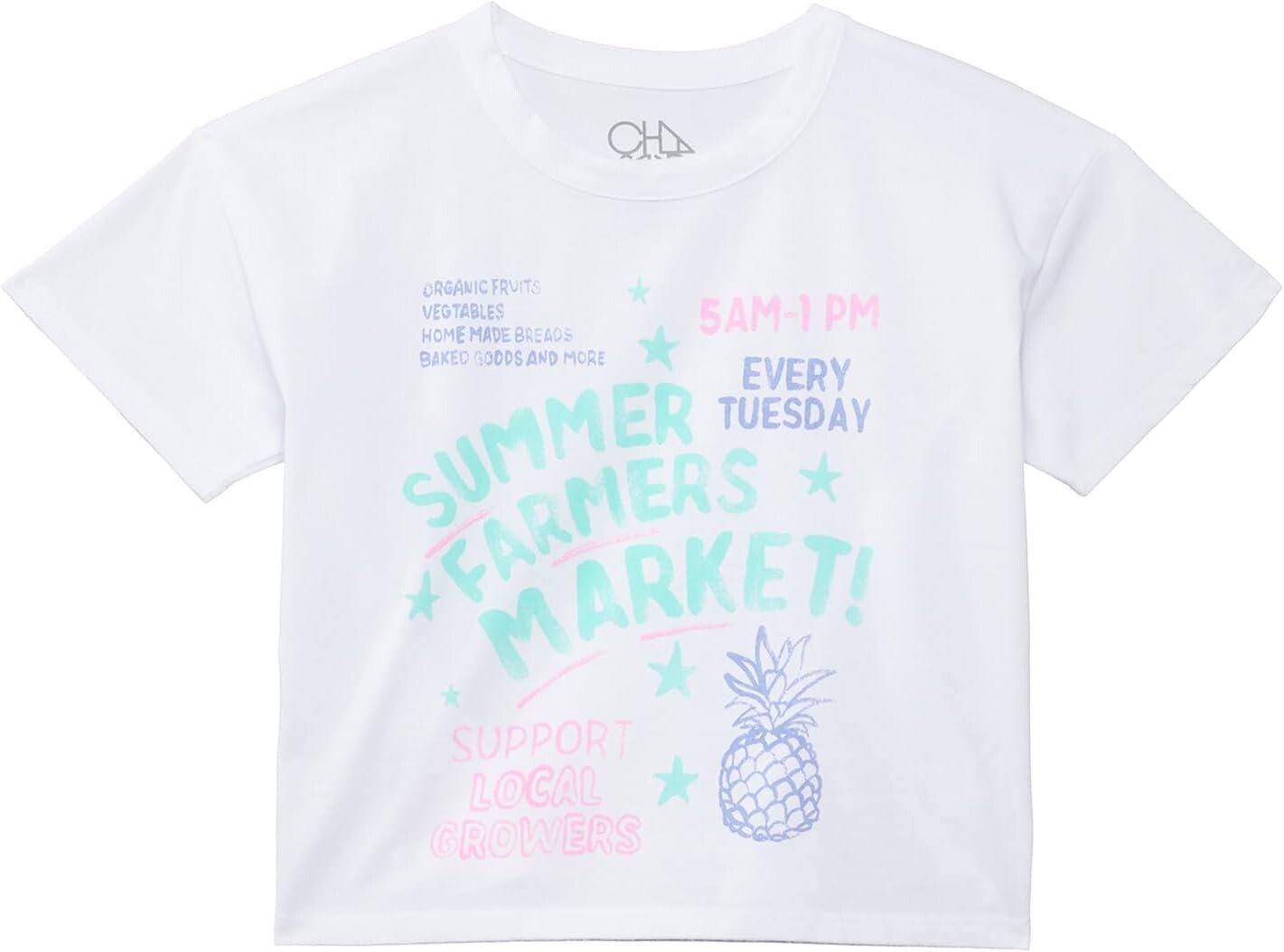 

Футболка Chaser Kids Farmers Market Tee, белый