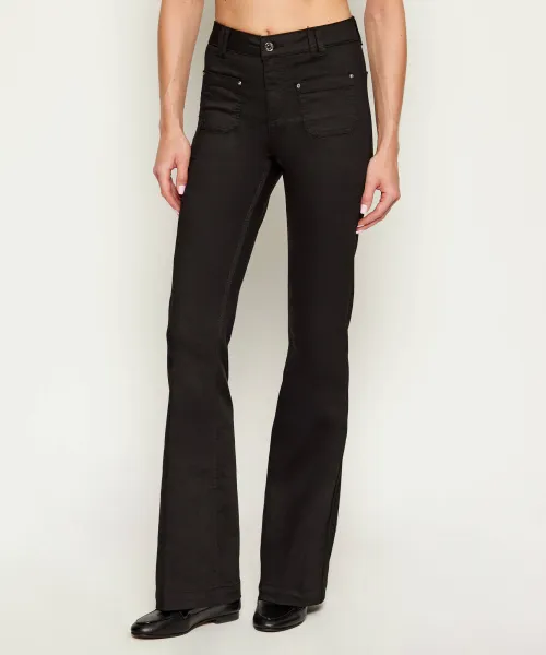 

Джинсы бьют Flare fit Liu Jo, черный