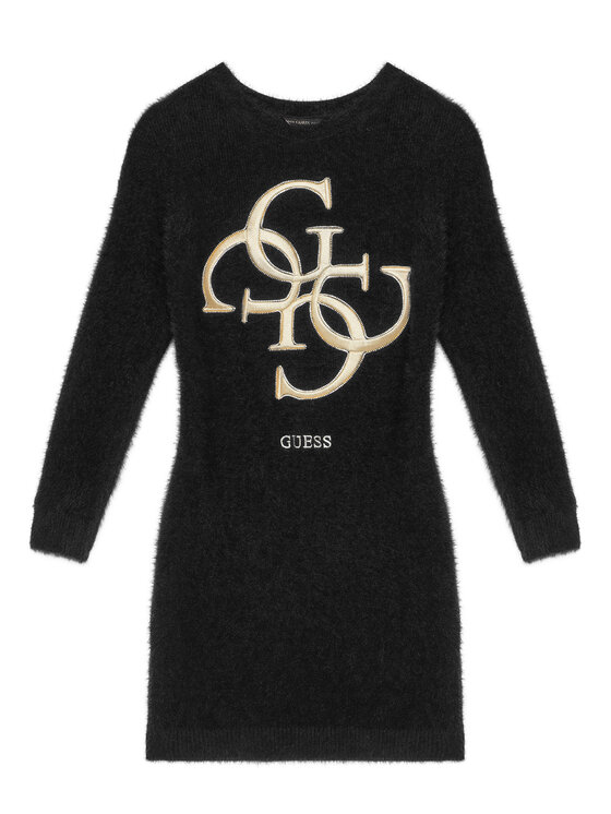 

Вязаное платье regular fit J5BK08 Z0720 Guess, черный