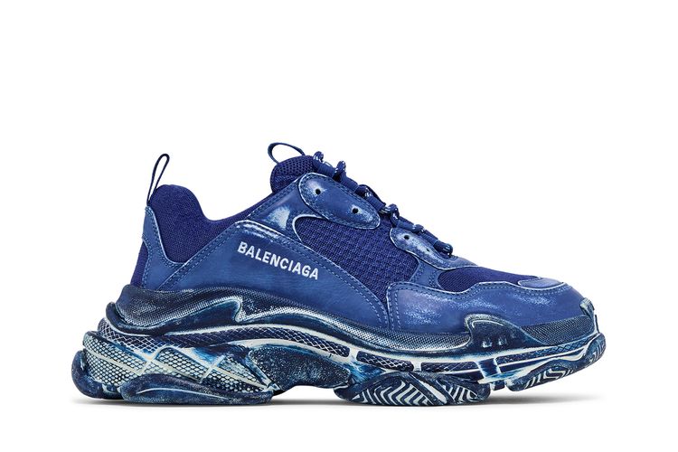 

Кроссовки Balenciaga Triple S Sneaker 'Dark Blue', синий