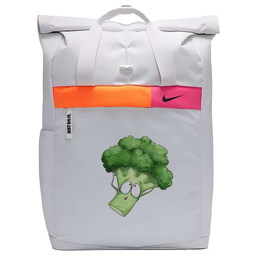 

Nike Тканевый рюкзак унисекс светло-серый, Broccoli