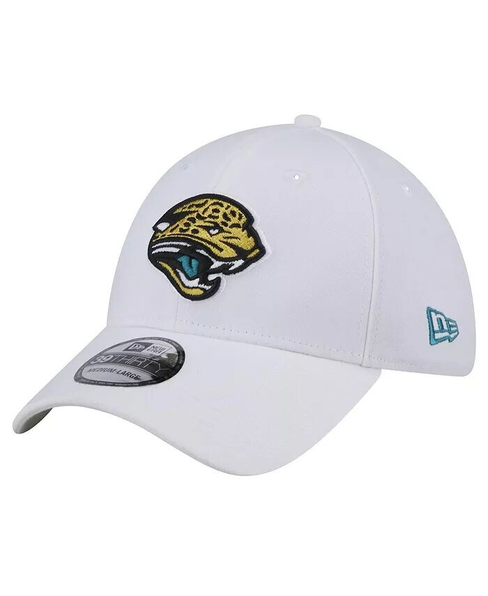 

Мужская белая кепка Jacksonville Jaguar Throwback Iced 39THIRTY Flex Hat New Era, белый