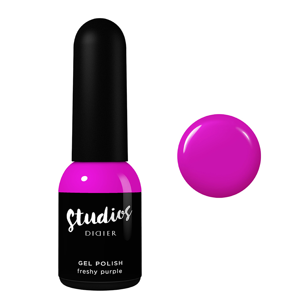 

Гель-Лак для ногтей studios gel polish Didier Lab, цвет freshy purple, 8 мл
