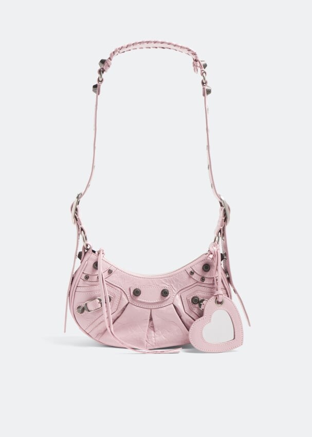 

Сумка через плечо Balenciaga Le Cagole XS, розовый