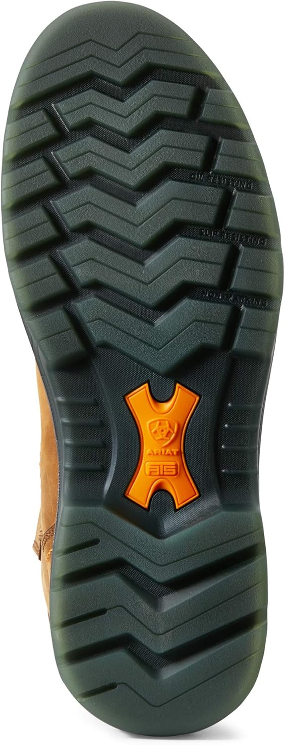 Мужские сапоги ARIAT Turbo Pull-on с водонепроницаемым карбоновым носком CSA в западном стиле, Aged Bark — фото 3
