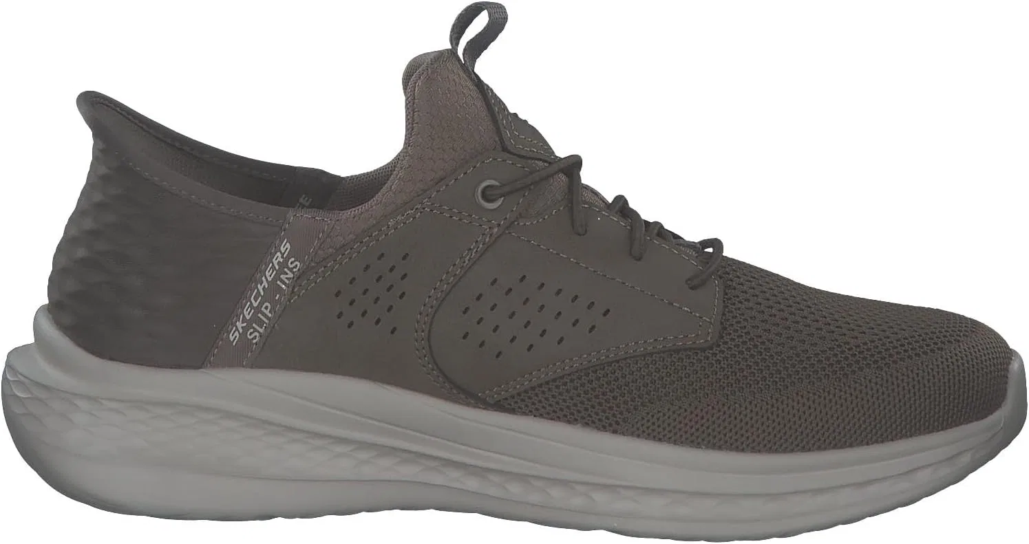 Туфли Skechers Slip-Ins:Slade - Caster Slippers Brown — фото 2