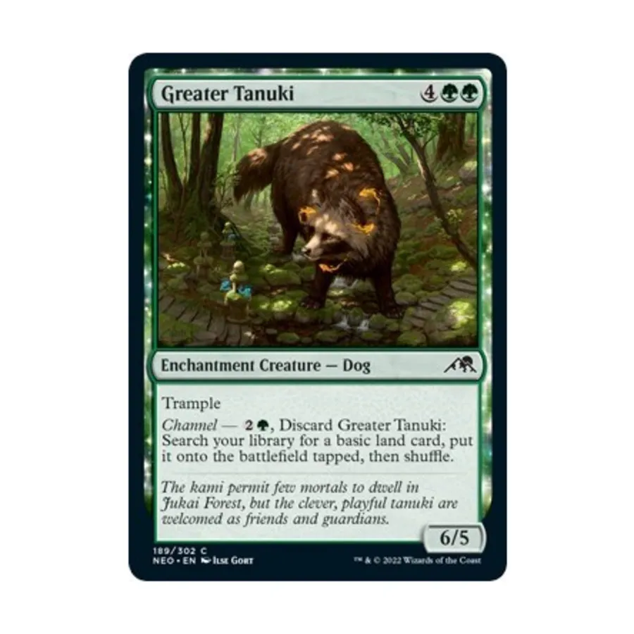 

CCG Большой Тануки (К), MTG - Kamigawa : Neon Dynasty