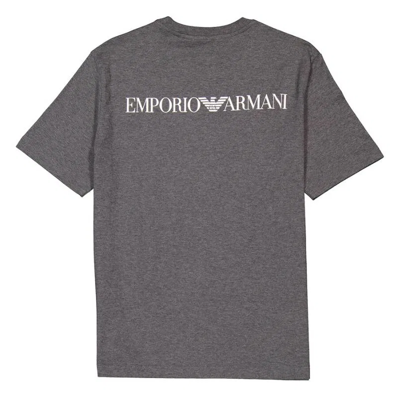 Футболка серая Emporio Armani — фото 2